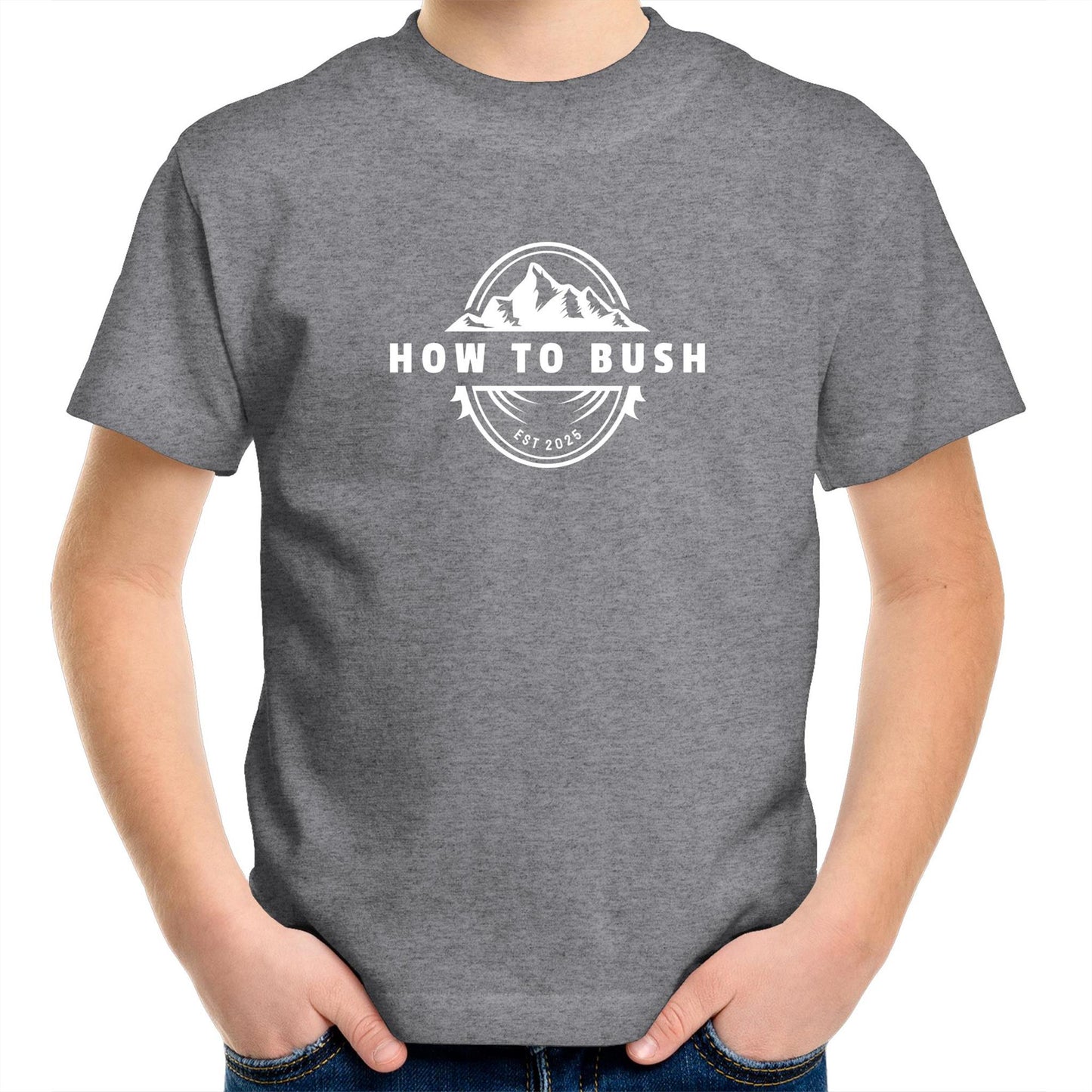 Kids Tee White or Black Logo